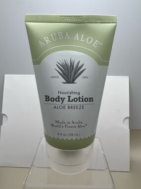 Aruba Aloe- Nourishing Aloe Breeze Body Lotion NWOT Made In Aruba 118ML